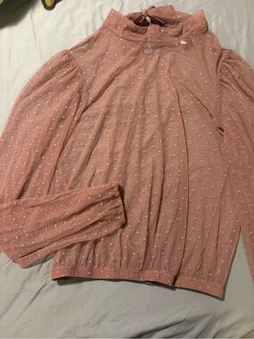 💥NWOT! Windsor sheer mock neck long sleeve